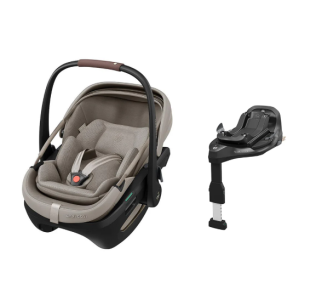 MAXI-COSI Pebble Slide Pro with Family Fix 360 Slide Pro Base "Sapphire Sand"